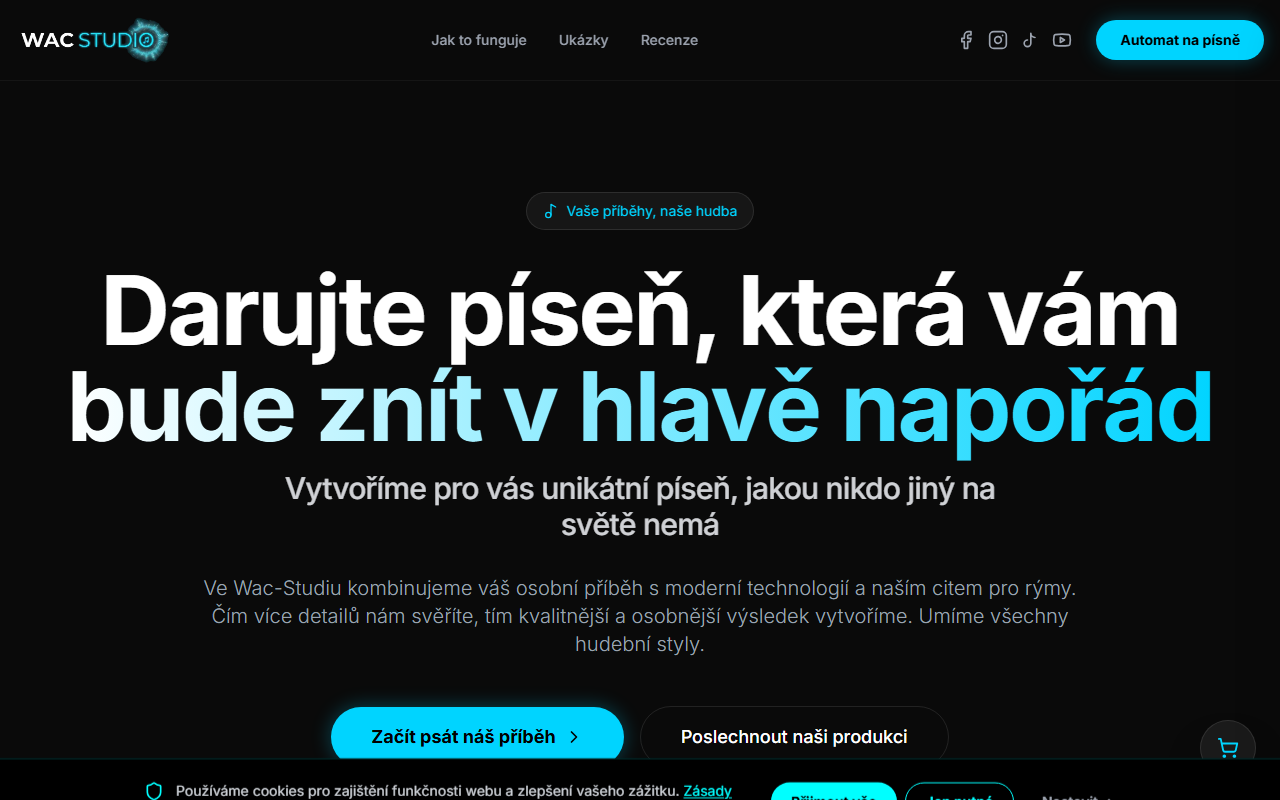 Náhled webu Wac-Studio